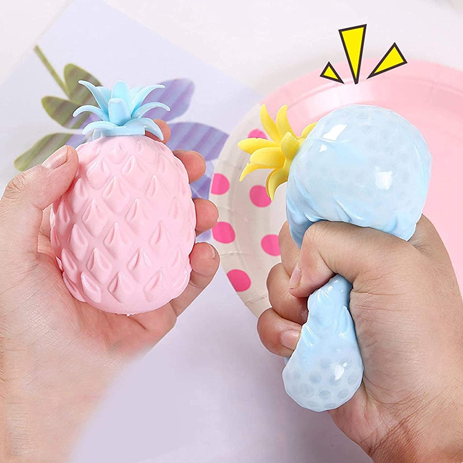 2021 Hot Sell Anti-stress Pineapple Shaped Ball Decompressing Toys